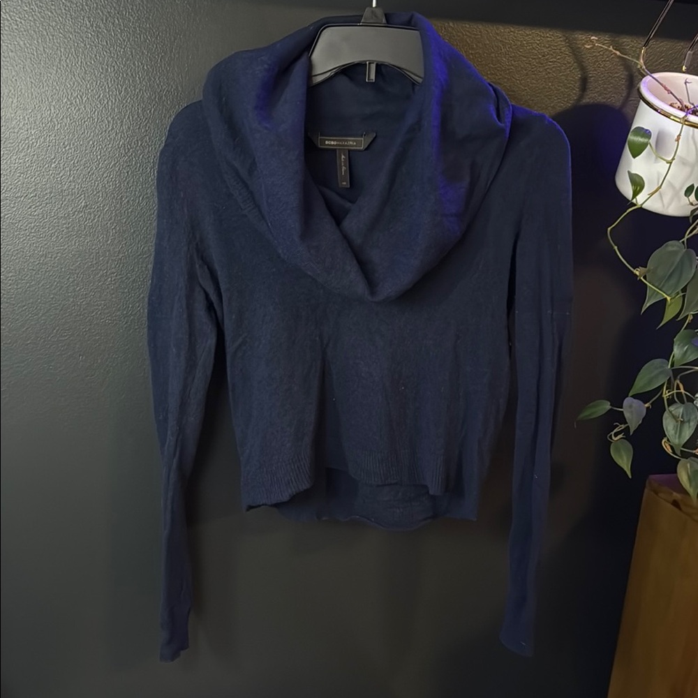 BCBGMaxAzria Blue Sweater